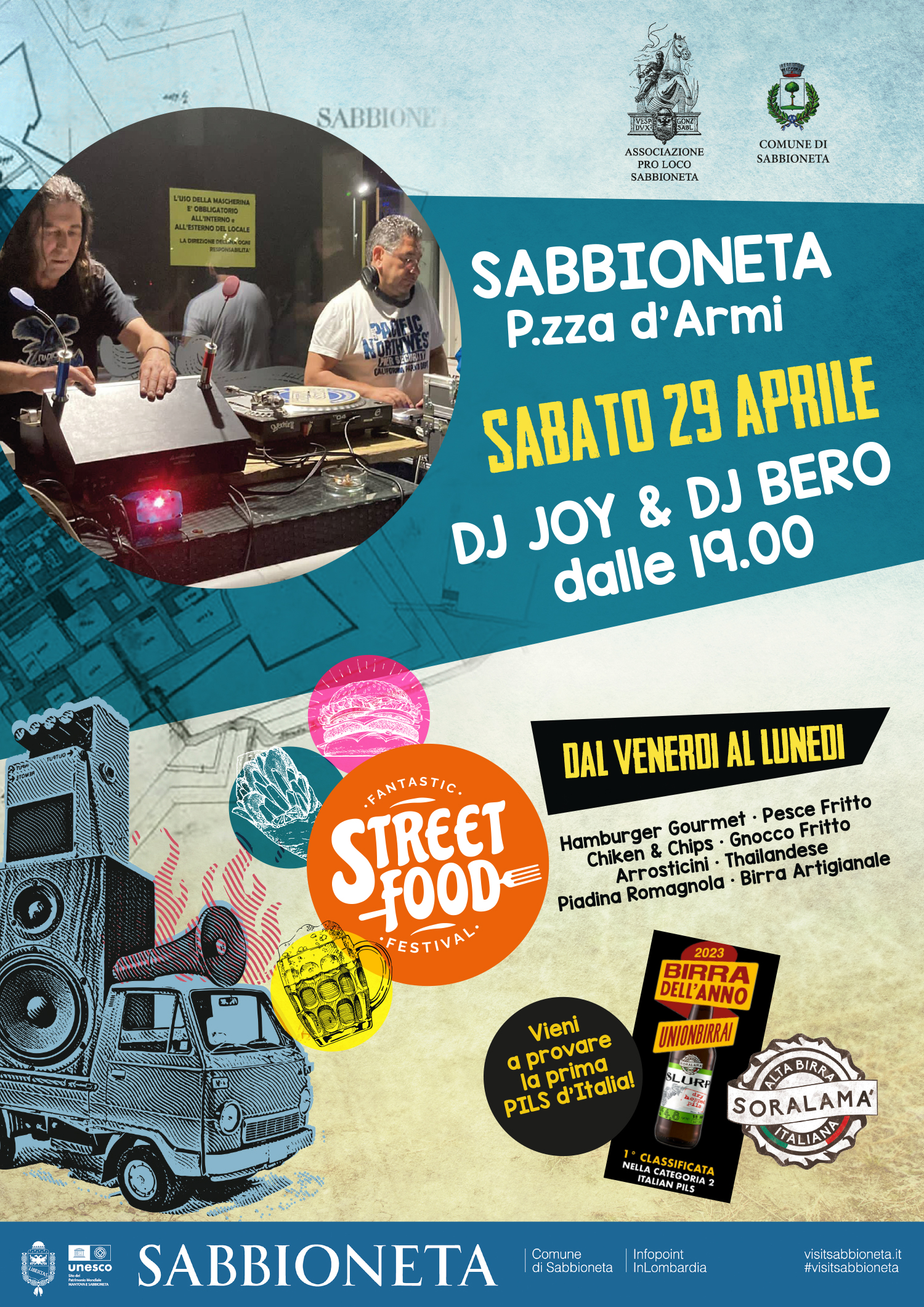 SABATO 29 APRILE -  DJ JOY e DJ BERO