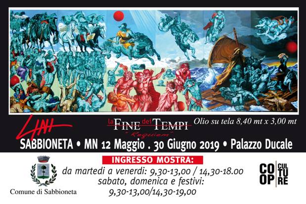 12 Maggio 2019 La Fine dei Tempi mostra di Virginio Lini
