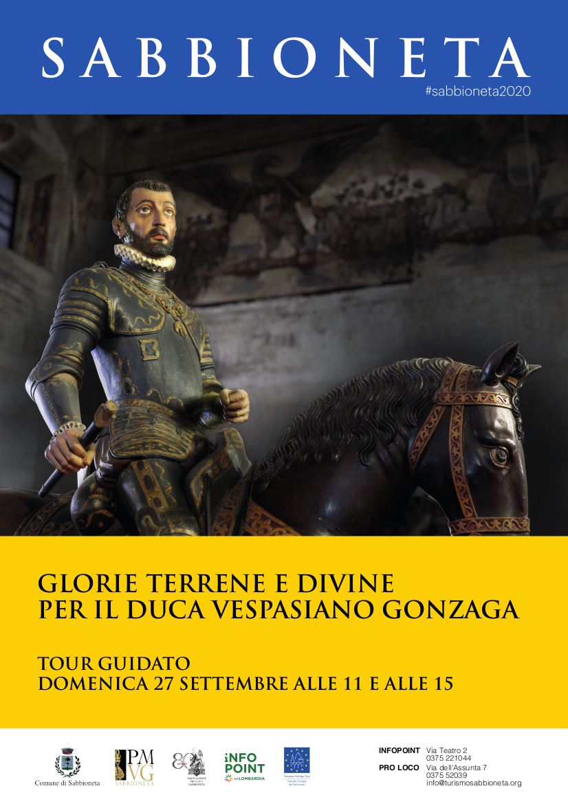 27 Settembre - Glorie terrene e divine per il Duca Vespasiano Gonzaga
