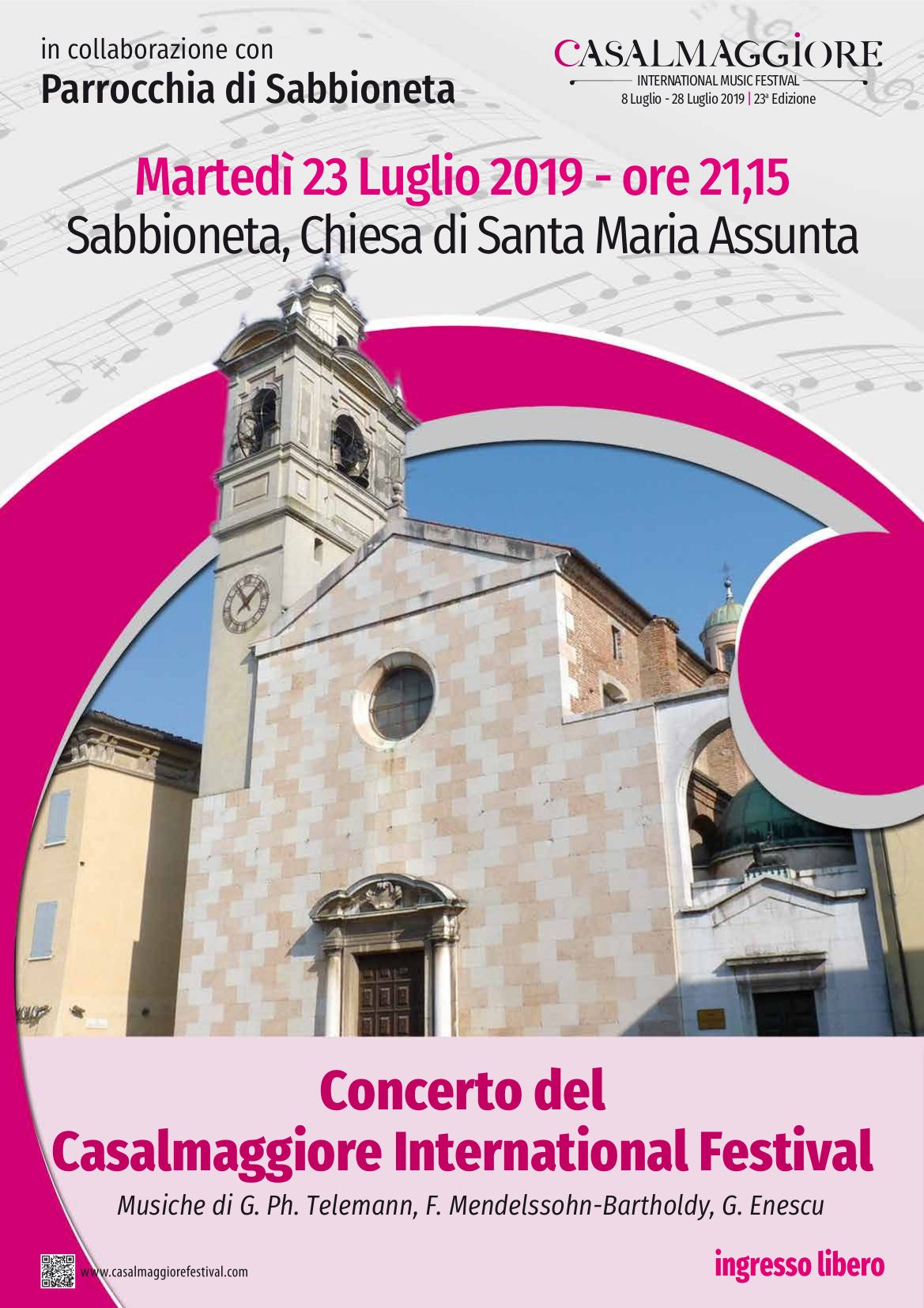 23 Luglio 2019 Concerto in Santa Maria Assunta
